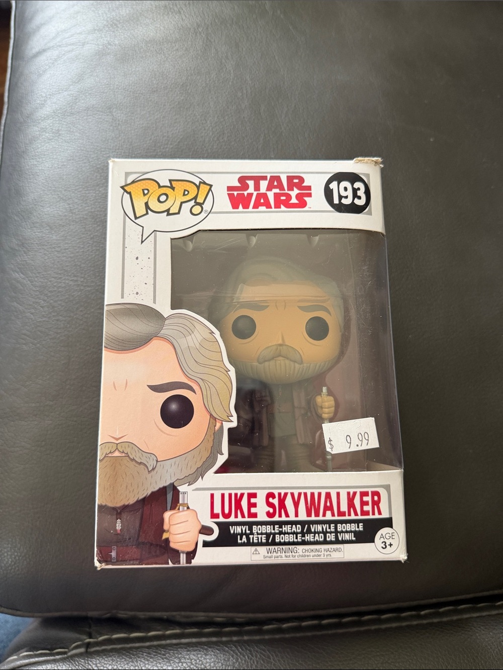 Funko Luke Skywalker Pop! Figure - Gray & Beige